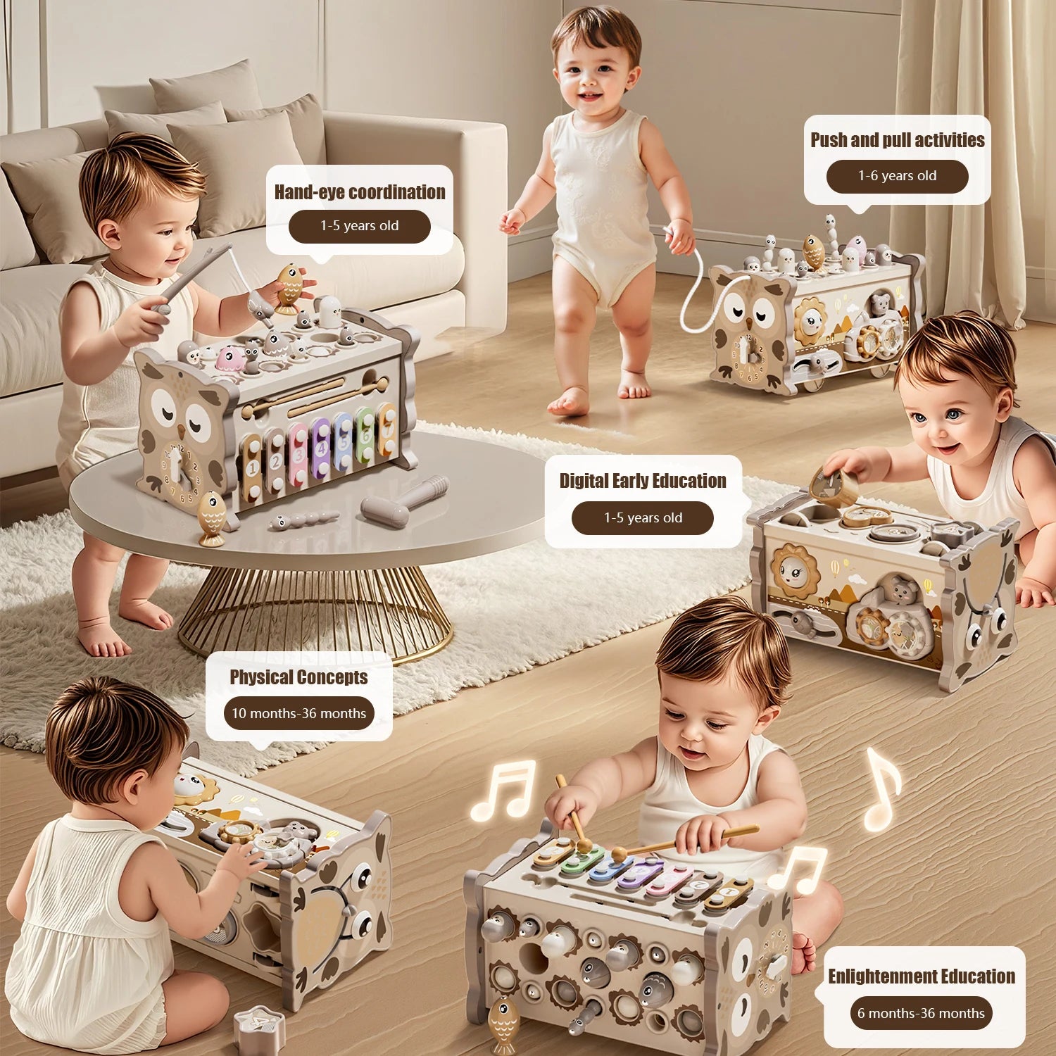 Woodland Montessori Sensory Activity Set
